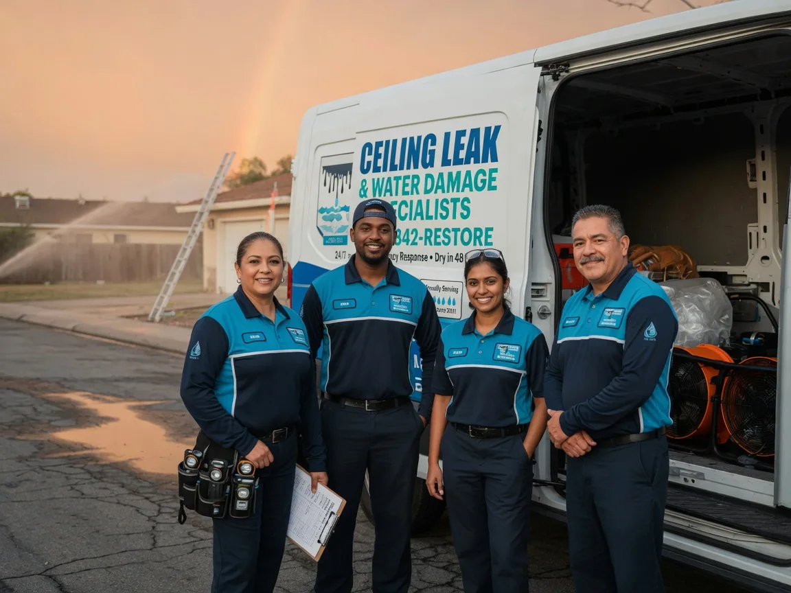 Ceiling Leak Cleanup company in Kirkersville, OH